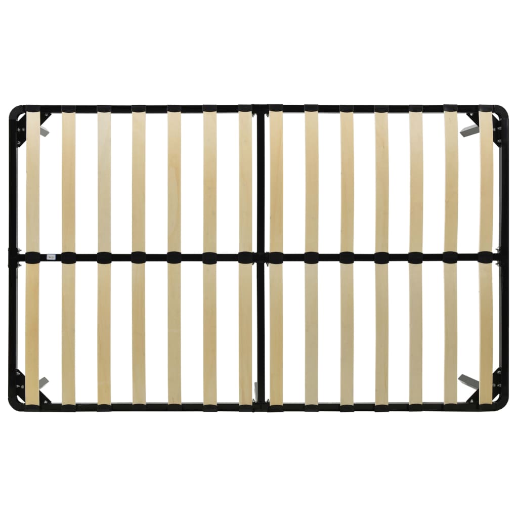 sengestel 200x200 cm metal sort