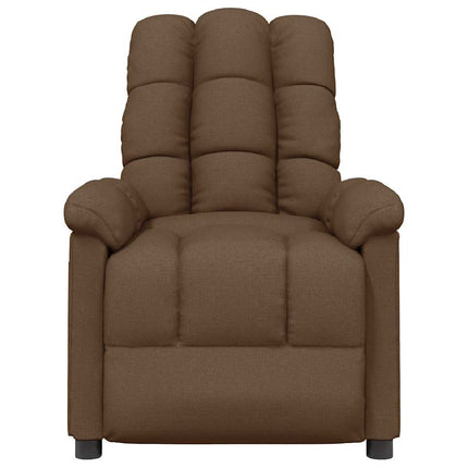 massagestol stof brun