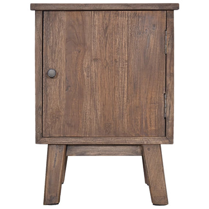 sengeskab 40x30x53 cm massivt teaktræ