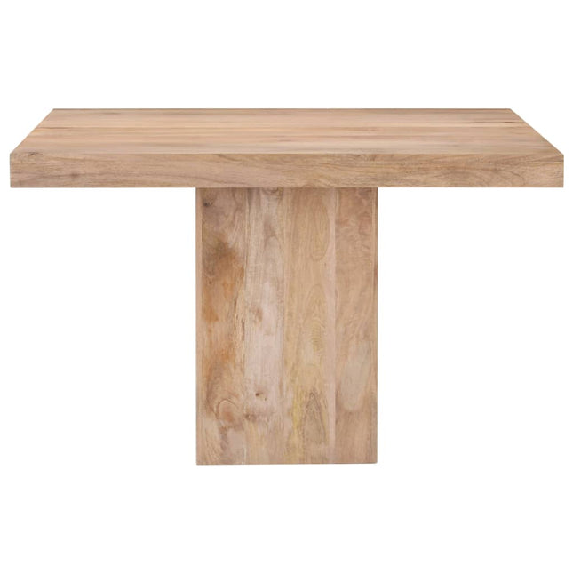 spisebord 120x120x77 cm massivt mangotræ