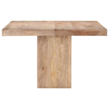 spisebord 120x120x77 cm massivt mangotræ