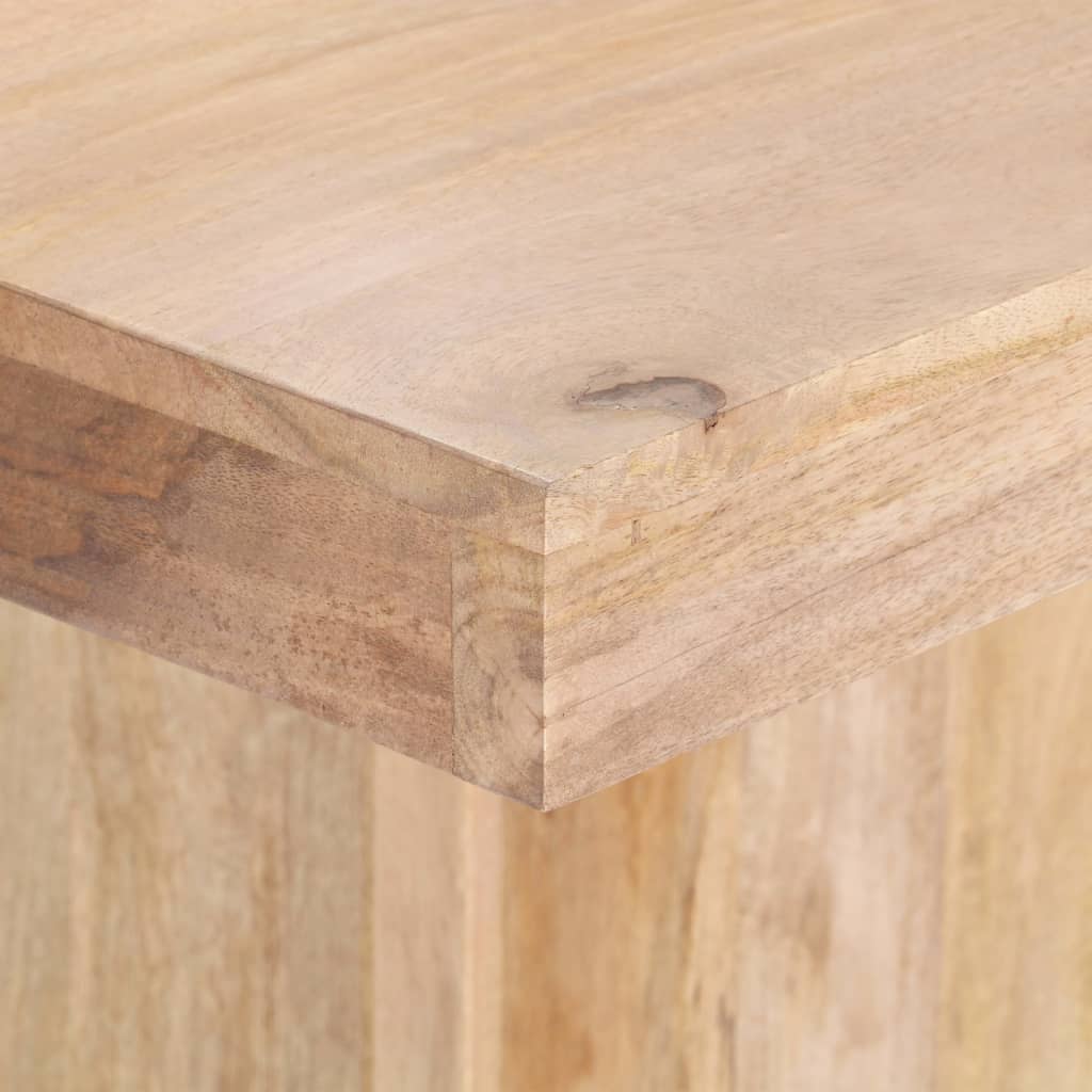 spisebord 120x120x77 cm massivt mangotræ