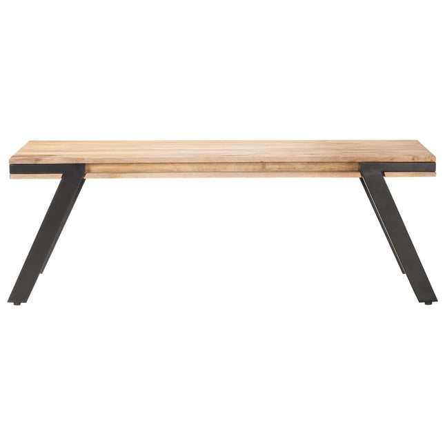 sofabord 114x65x40 cm massivt mangotræ