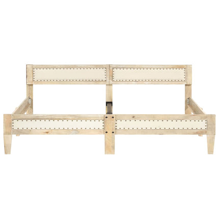 sengestel 200 cm massivt mangotræ