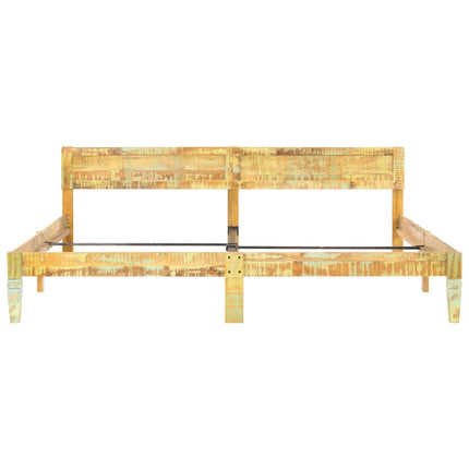 sengestel 200x200 cm massivt genbrugstræ