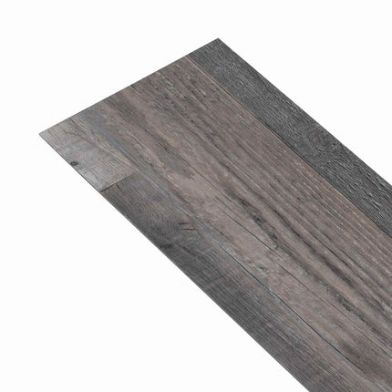 Gulvplanker 5,02 m² 36 pcs PVC Industrielt træ