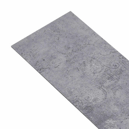 Gulvplanker 18 pcs Grå 5,26 m² PVC