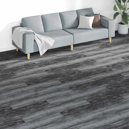 Gulvplanker 18 pcs Grå 5,26 m² PVC