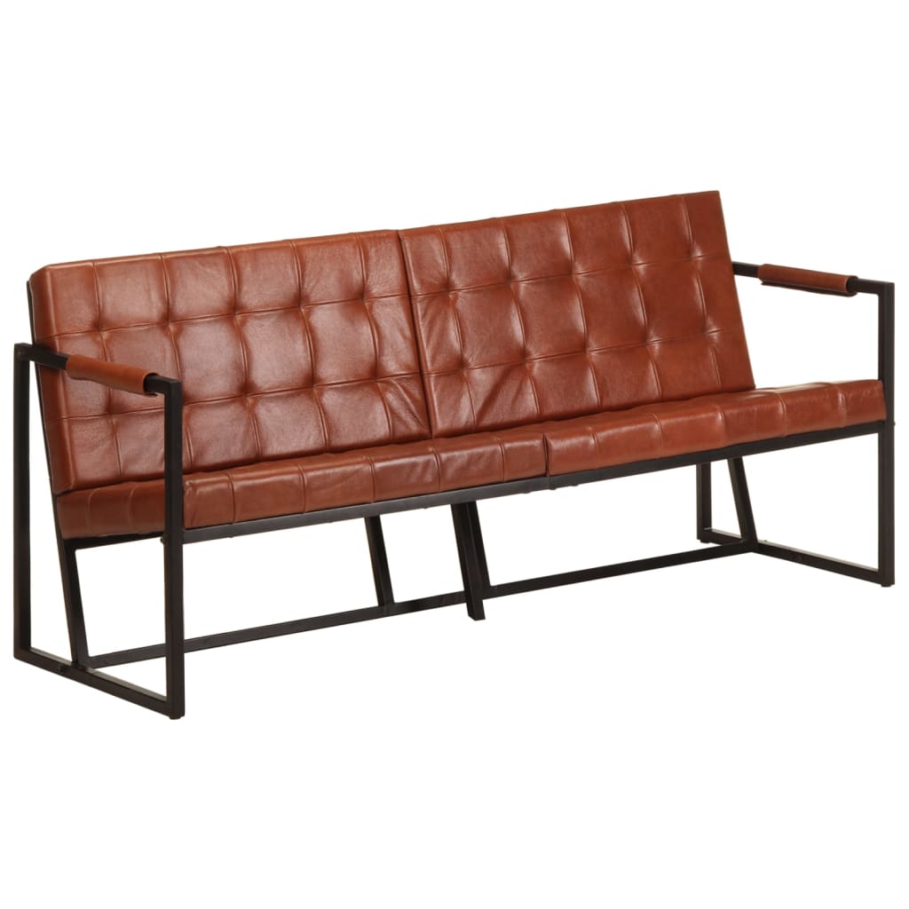 3-personers sofa gte gedeskind brun