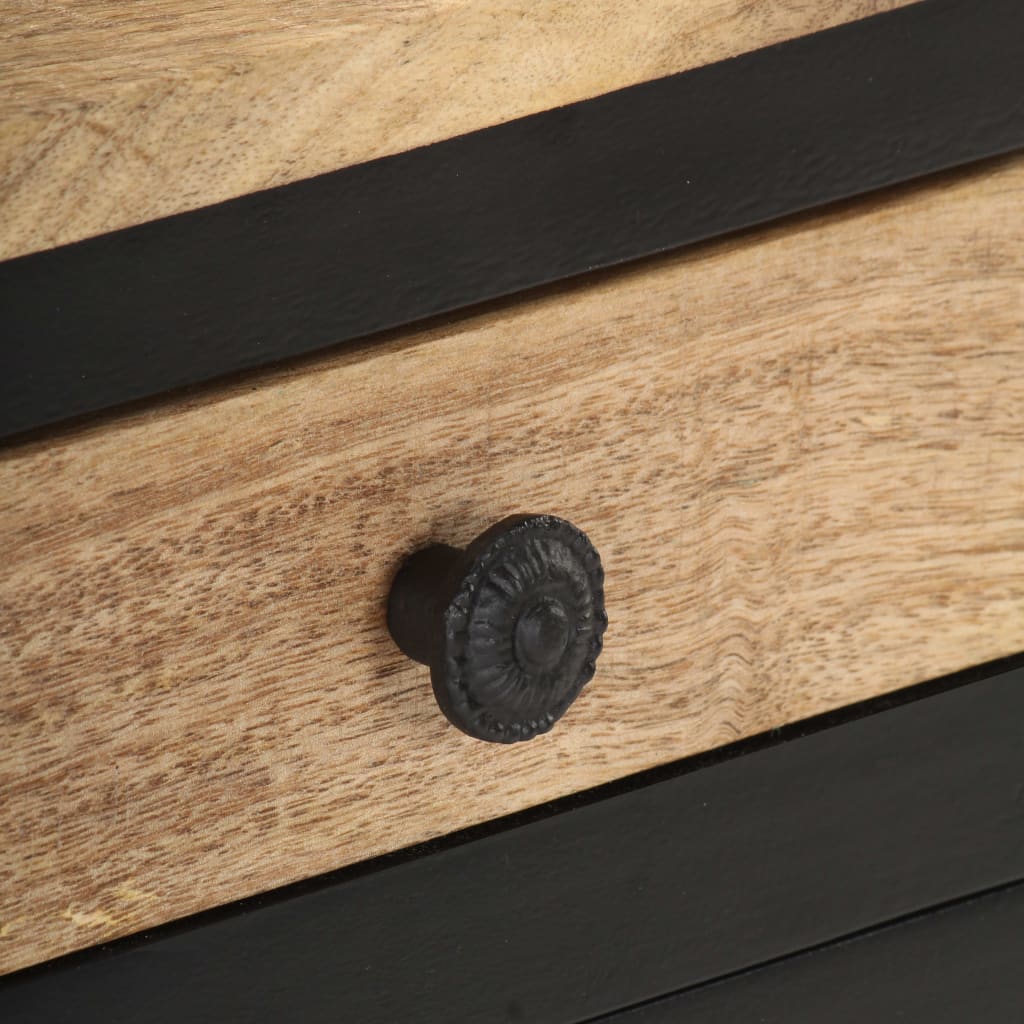 sengebord 40x30x50 cm massivt mangotræ