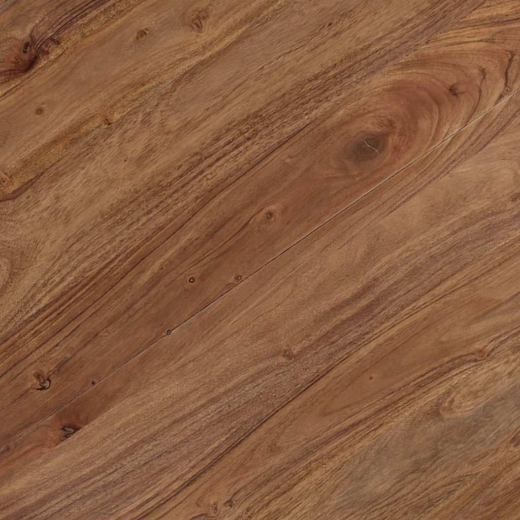 sofabord 65x65x32 cm massivt akacietræ