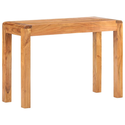 konsolbord 110x40x76 cm massivt akacietræ med honningfinish