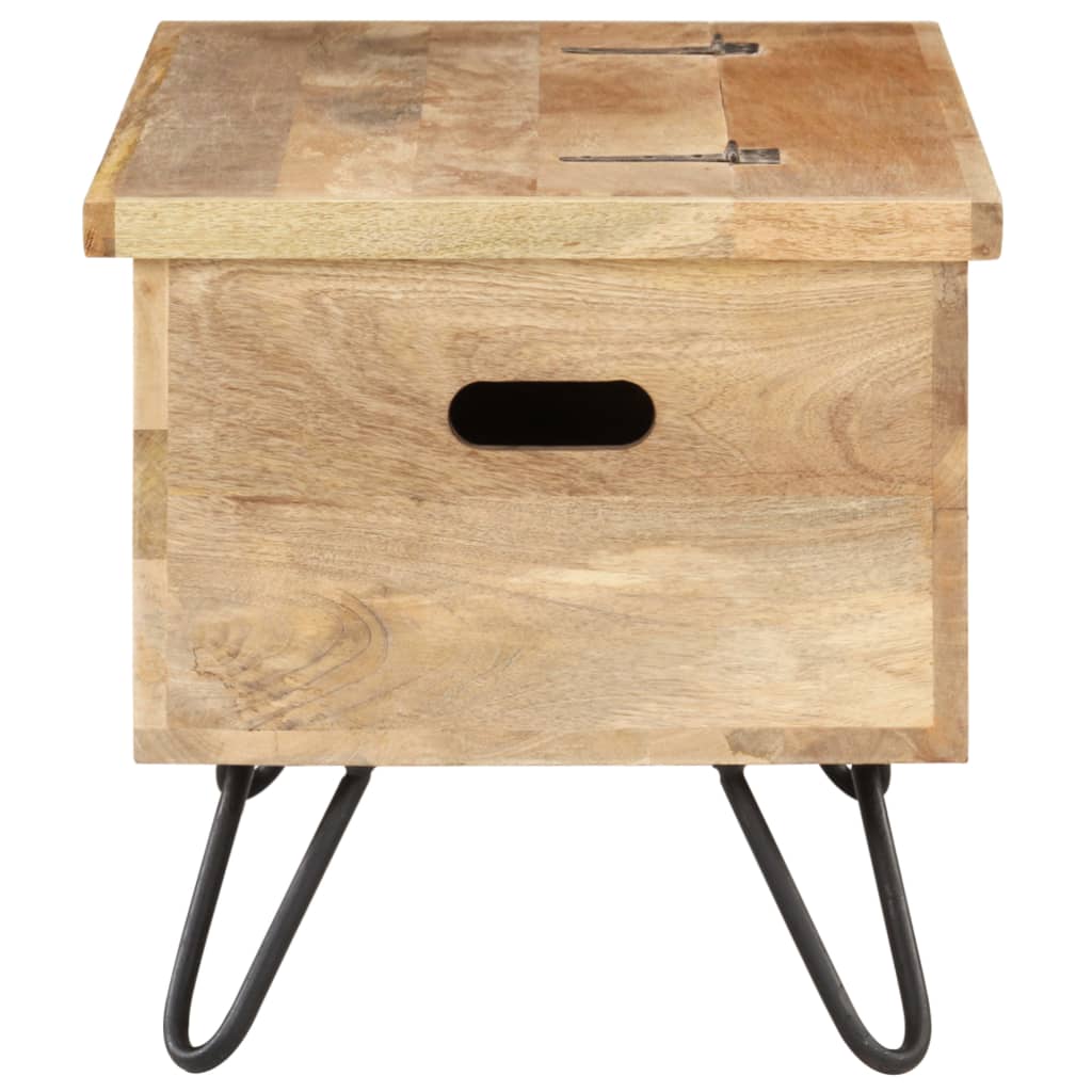 opbevaringskiste 90x40x45 cm massivt mangotræ