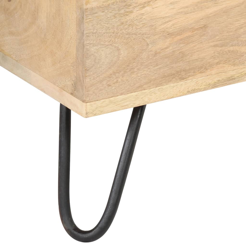 opbevaringskiste 90x40x45 cm massivt mangotræ