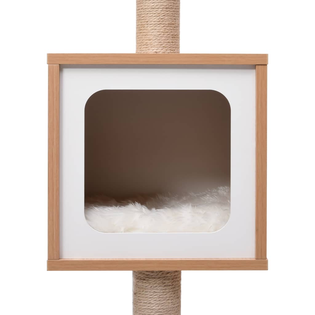 kradsetræ med kradsemåtte sisal 123 cm