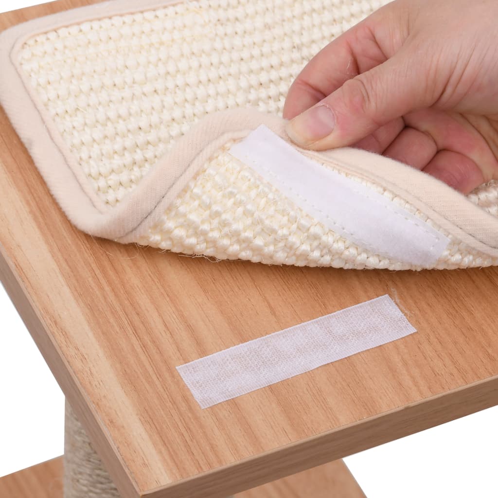 kradsetræ med kradsemåtte sisal 123 cm