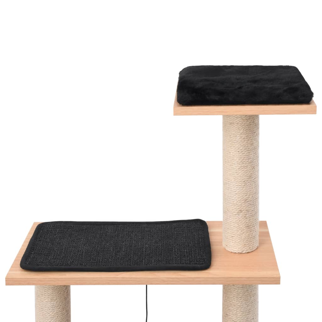 kradsetræ med kradsemåtte sisal 123 cm