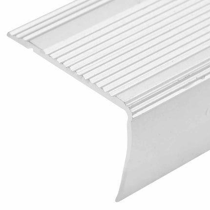 trappelister 15 stk. L-facon 90 cm aluminium sølvfarvet