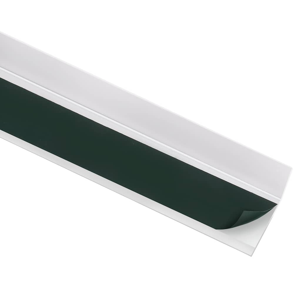 trappelister 15 stk. L-facon 100 cm aluminium sølvfarvet