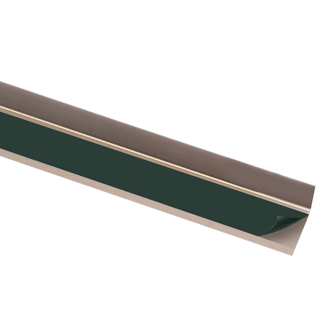 trappelister 15 stk. L-facon 100 cm aluminium brun