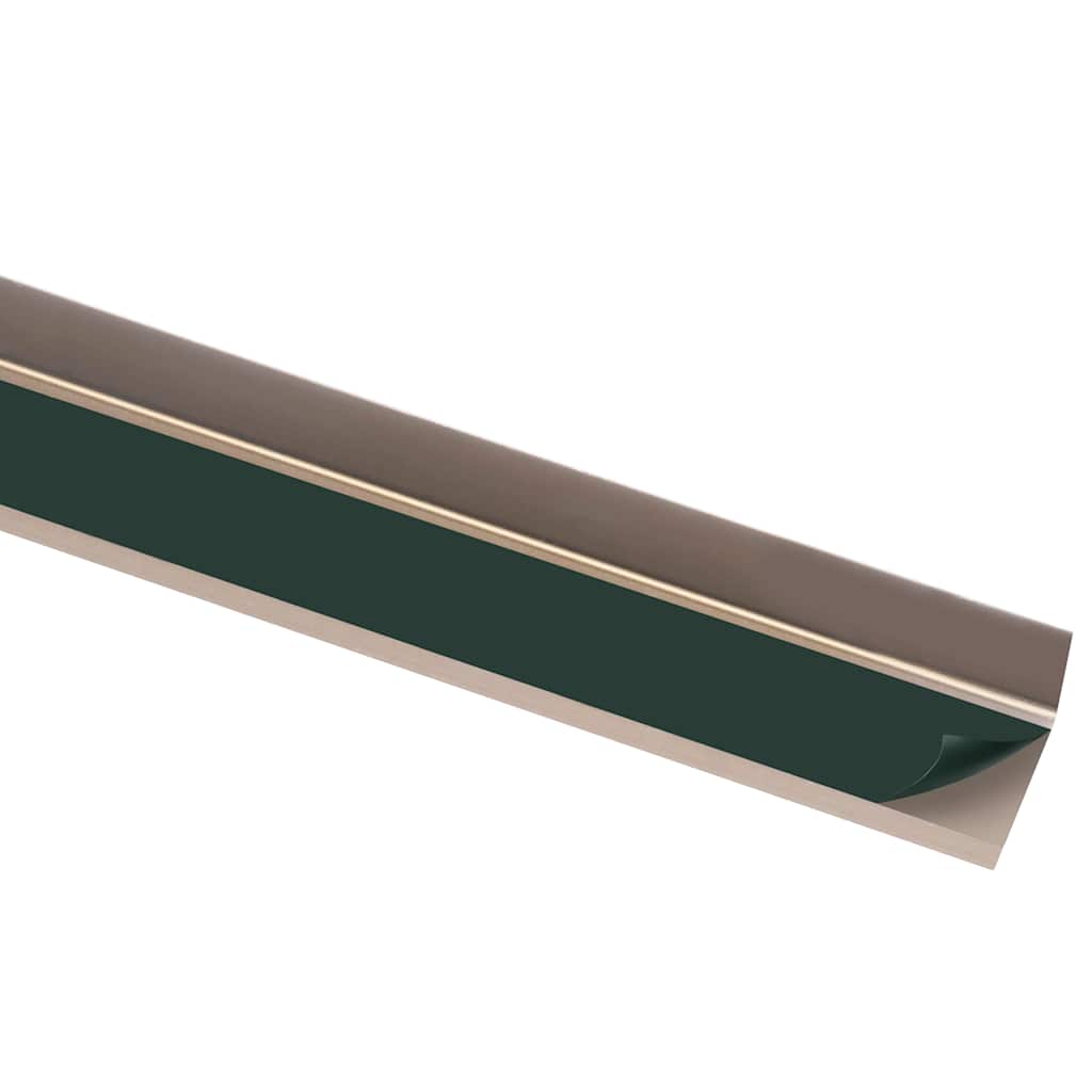 5 stk. trappelister L-facon 100 cm aluminium brun