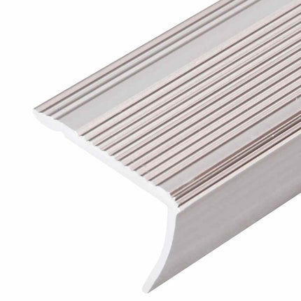 trappelister 15 stk. L-facon 100 cm aluminium champagnefarvet