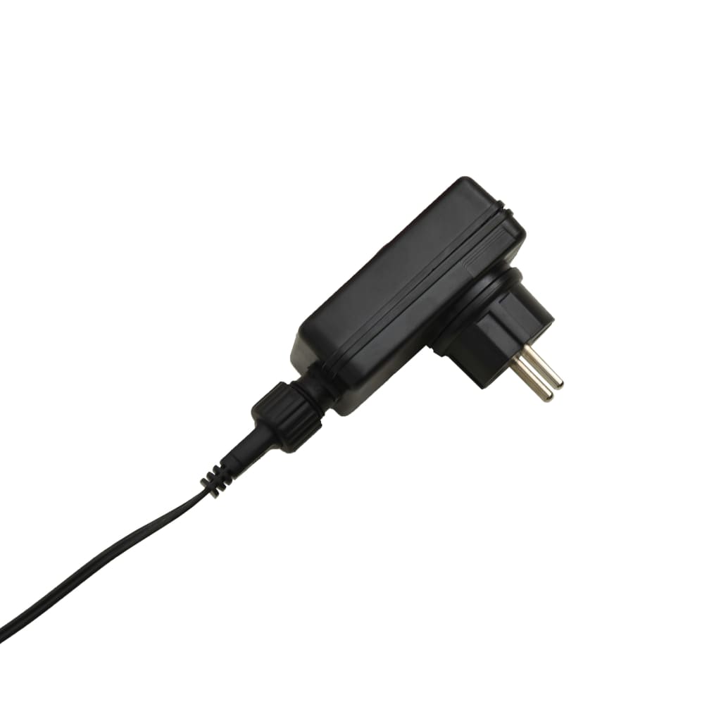 oppustelig dekorationsbue med julemand & snemand LED 223 cm