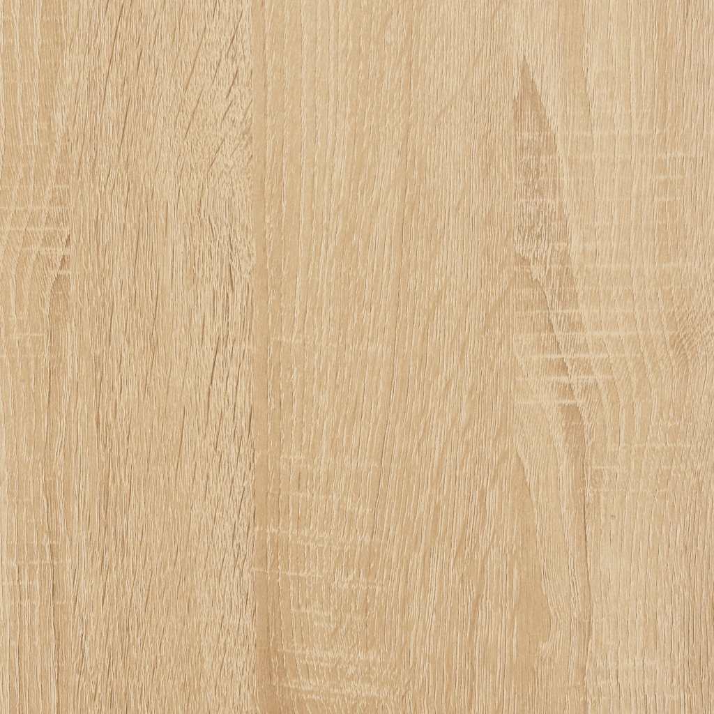 sofabordssæt 100x48x40 cm konstrueret træ sonoma-eg