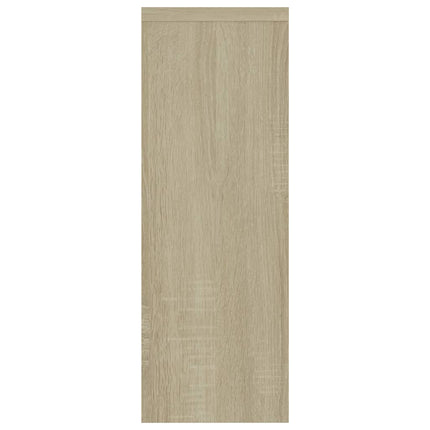 væghylde 45x16x45 cm konstrueret træ sonoma-eg