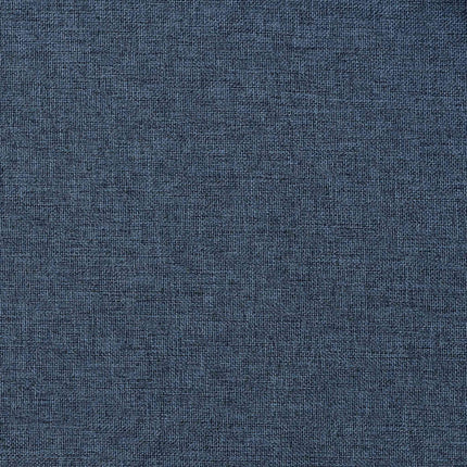 mørklægningsgardin med øjer 290x245 cm hør-look blå