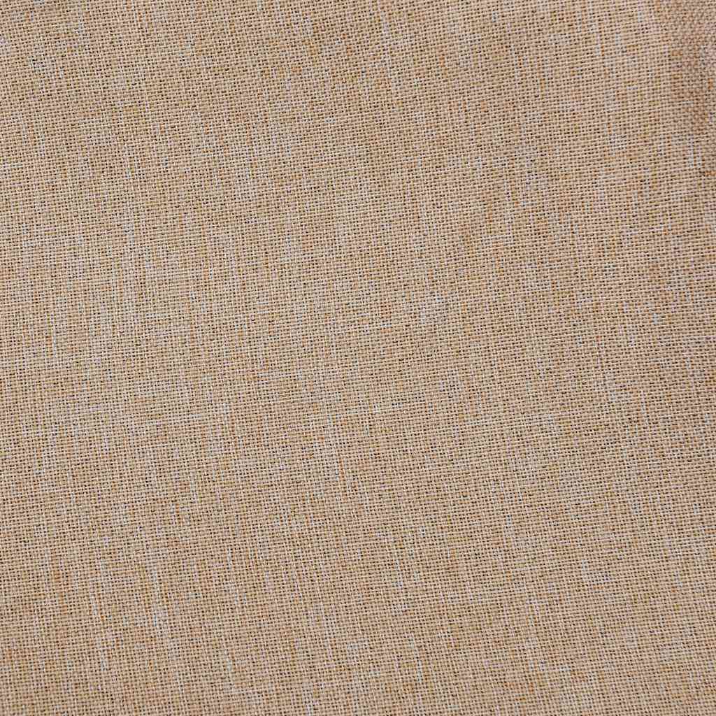 mørklægningsgardiner med øjer 2 stk. hør-look 140x245 cm beige