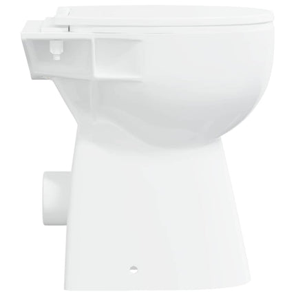 kantfrit toilet 7 cm ekstra højde soft close keramik hvid