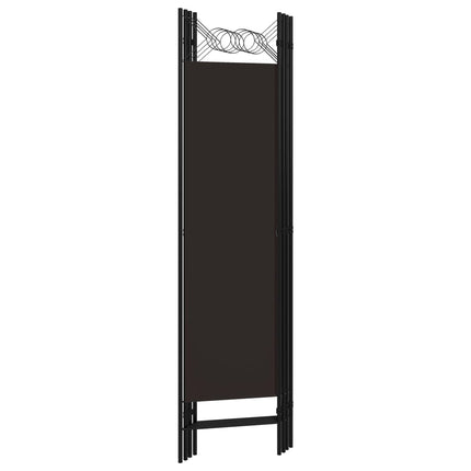 4-panels rumdeler 160x180 cm brun