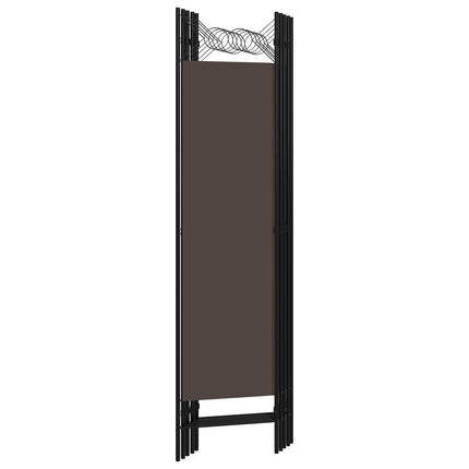 5-panels rumdeler 200x180 cm brun