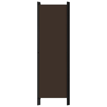 3-panels rumdeler 150 x 180 cm brun