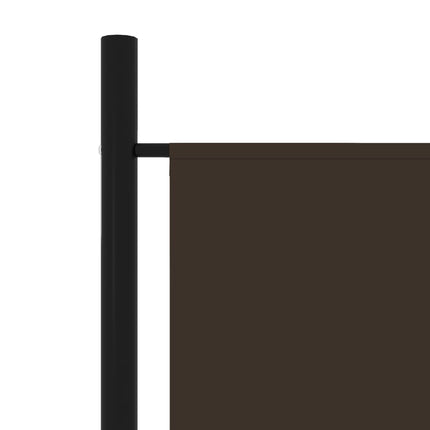3-panels rumdeler 150 x 180 cm brun