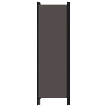 3-panels rumdeler 150 x 180 cm antracitgrå