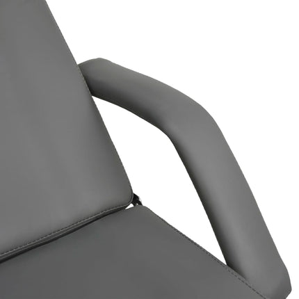 massagebord 180x62x(86,5-118) cm grå