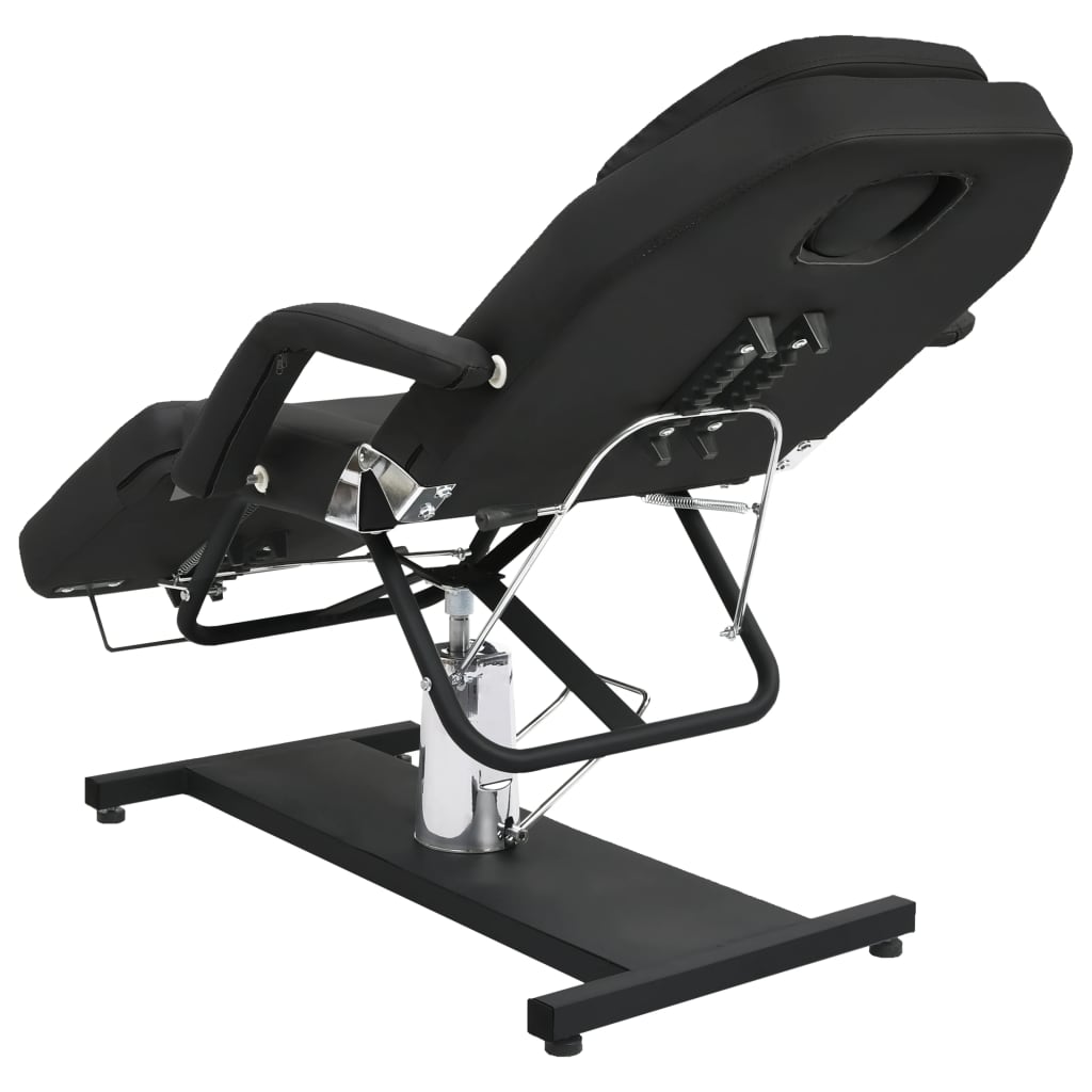 massagebord 180x62(87-112) cm sort