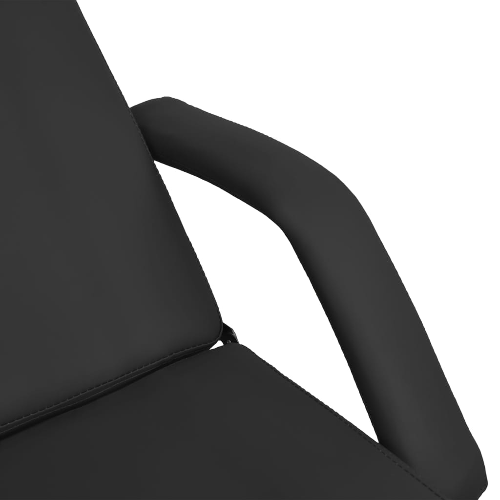 massagebord 180x62(87-112) cm sort