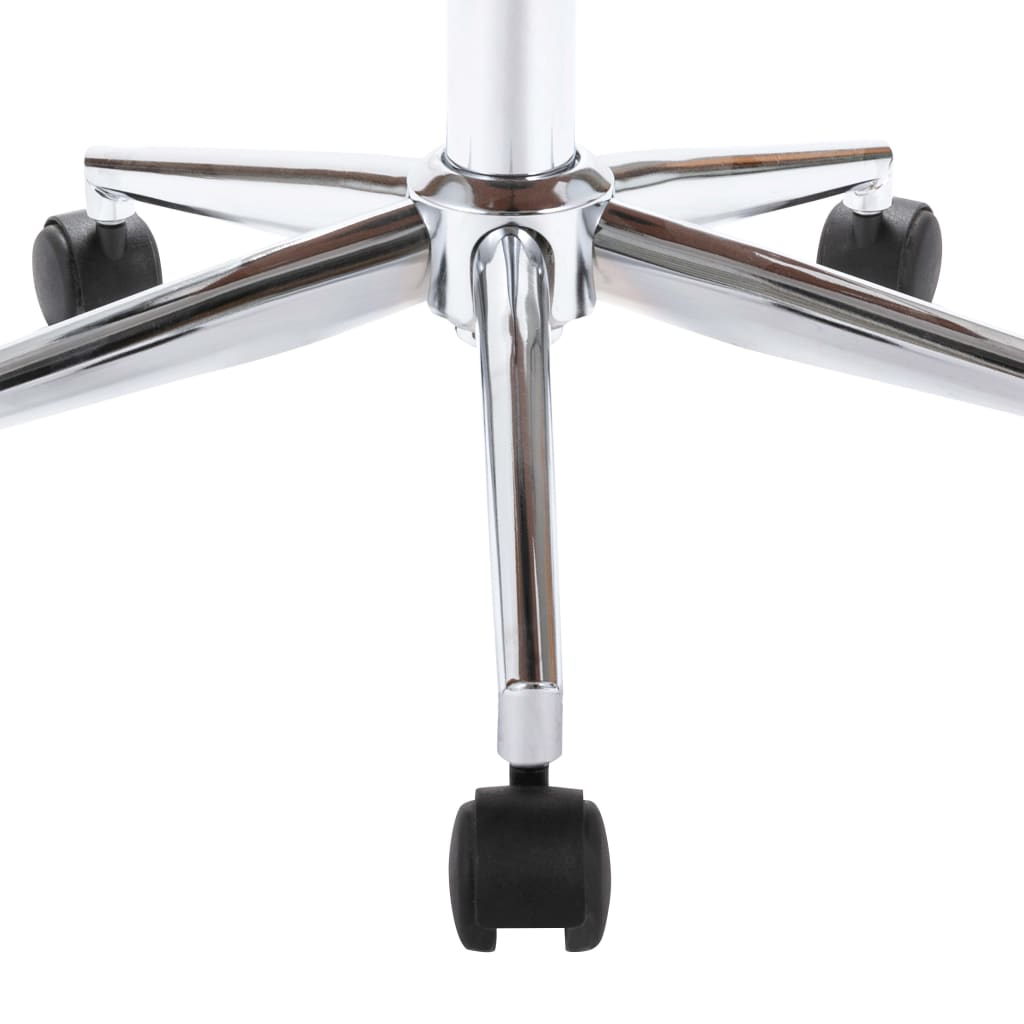 drejelige spisebordsstole 6 stk. kunstlæder sort