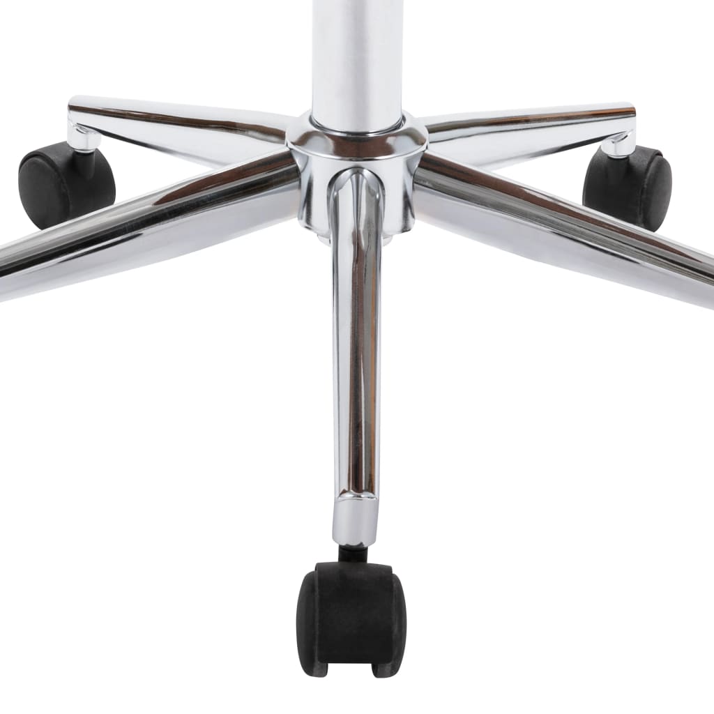 drejelige spisebordsstole 4 stk. kunstlæder hvid