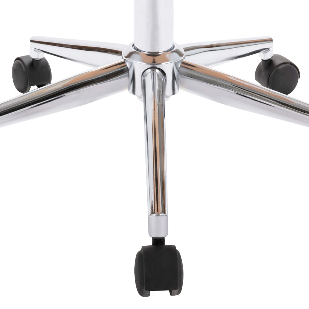 drejelige spisebordsstole 4 stk. kunstlæder cremefarvet