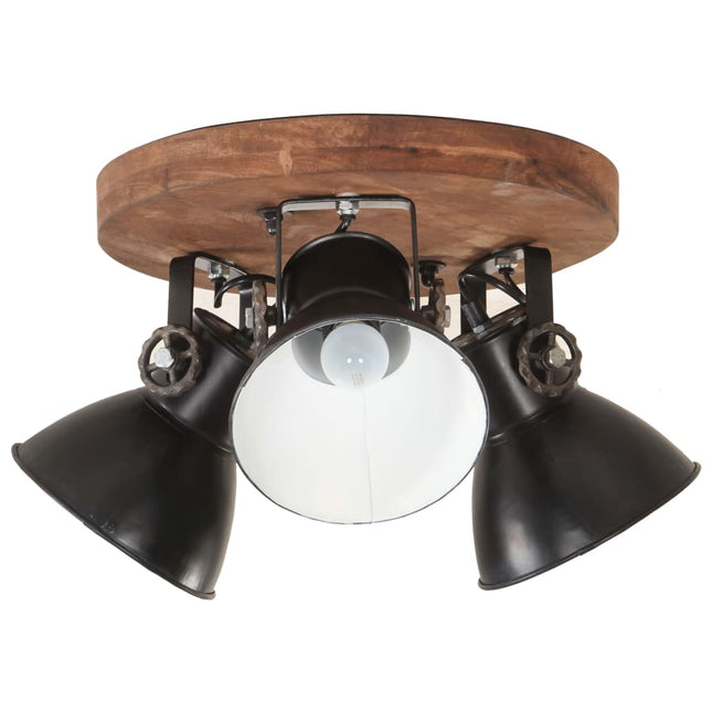 industriel loftlampe 25 W 42x27 cm E27 mat sort