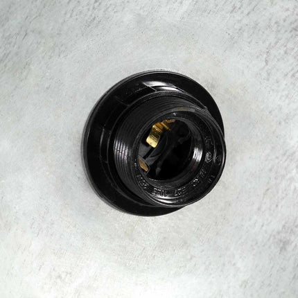 industriel hængelampe 25 W rund 40 cm E27 sølvfarvet