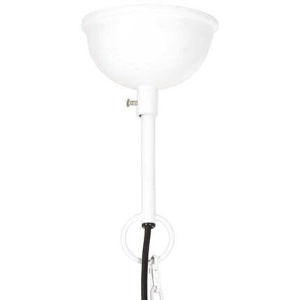 industriel hængelampe 25 W rund 40 cm E27 hvid