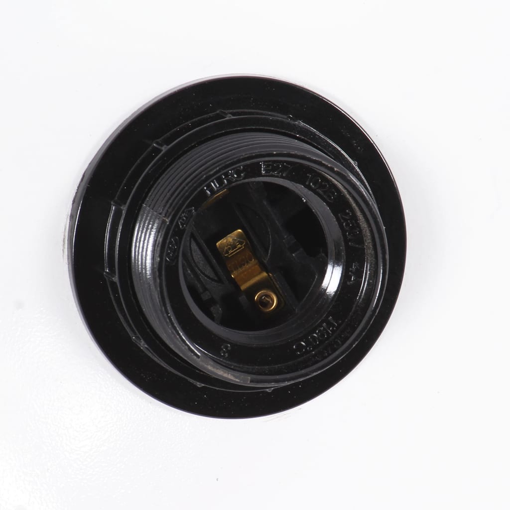 industriel hængelampe 25 W rund 30 cm E27 hvid