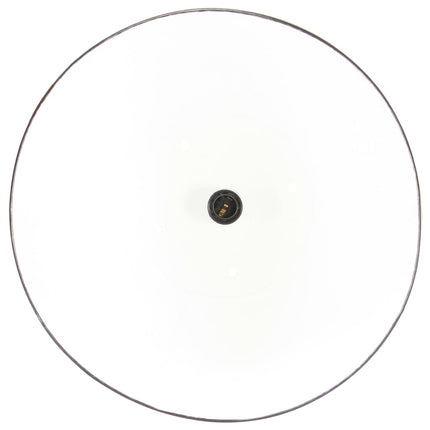 industriel hængelampe 25 W rund 42 cm E27 mat sort