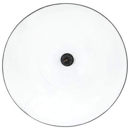 hængelampe 25 W rund 48 cm E27 mat sort