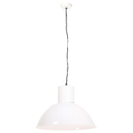 hængelampe 25 W rund 48 cm E27 hvid